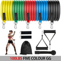 Bandas Elásticas de Resistencia – Set Completo para Entrenamiento